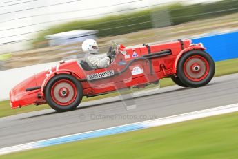 © Octane Photographic Ltd. 2012 Donington Historic Festival. “Mad Jack” for pre-war sportscars, qualifying. Aston Martin Speed - Richard Lake/Paul Alcock. Digital Ref : 0314cb7d9673