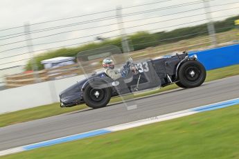 © Octane Photographic Ltd. 2012 Donington Historic Festival. “Mad Jack” for pre-war sportscars, qualifying. Mark Midgley - Aston Martin Ulster. Digital Ref : 0314cb7d9717