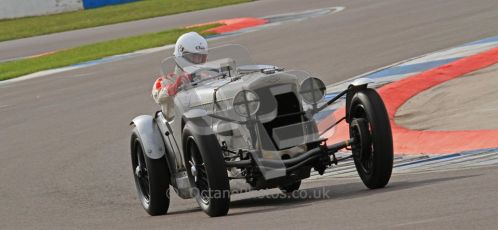 © Octane Photographic Ltd. 2012 Donington Historic Festival. “Mad Jack” for pre-war sportscars, qualifying. Frazer Nash Super Sport - Fred Wakeman/Patrick Blakeney-Edwards. Digital Ref : 0314lw7d7036