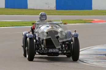© Octane Photographic Ltd. 2012 Donington Historic Festival. “Mad Jack” for pre-war sportscars, qualifying. Bentley - Richard Hudson. Digital Ref : 0314lw7d7048