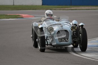 © Octane Photographic Ltd. 2012 Donington Historic Festival. “Mad Jack” for pre-war sportscars, qualifying. Talbot Lago T150 - Sam Stretton/John Guyatt. Digital Ref : 0314lw7d7081