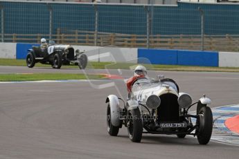 © Octane Photographic Ltd. 2012 Donington Historic Festival. “Mad Jack” for pre-war sportscars, qualifying. Clive Morley/Stuart Morely - Bentley. Digital Ref : 0314lw7d7098