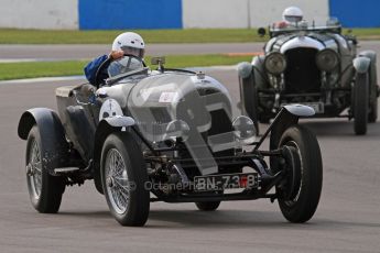 © Octane Photographic Ltd. 2012 Donington Historic Festival. “Mad Jack” for pre-war sportscars, qualifying. Bentley 3 Litre - Jock MacKinnon. Digital Ref : 0314lw7d7106