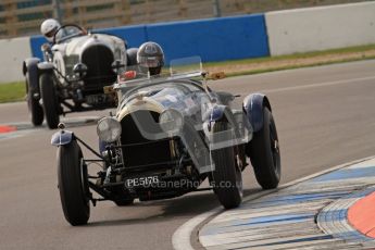 © Octane Photographic Ltd. 2012 Donington Historic Festival. “Mad Jack” for pre-war sportscars, qualifying. Bentley - Richard Hudson. Digital Ref : 0314lw7d7155