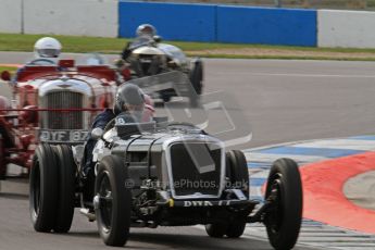© Octane Photographic Ltd. 2012 Donington Historic Festival. “Mad Jack” for pre-war sportscars, qualifying. 5th May 2012, Jaguar SS100 - Tom McWhirter. Digital Ref : 0314lw7d7201