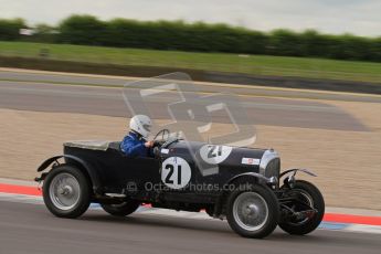 © Octane Photographic Ltd. 2012 Donington Historic Festival. “Mad Jack” for pre-war sportscars, qualifying. Bentley 3 Litre - Jock MacKinnon. Digital Ref : 0314lw7d7290
