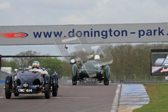 © Octane Photographic Ltd. 2012 Donington Historic Festival. “Mad Jack” for pre-war sportscars, qualifying. Digital Ref : 0314lw7d7347