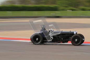 © Octane Photographic Ltd. 2012 Donington Historic Festival. “Mad Jack” for pre-war sportscars, qualifying. 5th May 2012, Jaguar SS100 - Tom McWhirter. Digital Ref : 0314lw7d7486