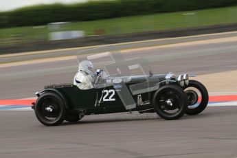 © Octane Photographic Ltd. 2012 Donington Historic Festival. “Mad Jack” for pre-war sportscars, qualifying. Frazer Nash - James Knapp. Digital Ref : 0314lw7d7493