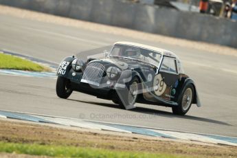 © Octane Photographic Ltd. 2012 Donington Historic Festival. Pre-63 GT, qualifying. Morgan+4 Supersports - John Emberson, Bill Wykeham. Digital Ref : 0322cb1d9258