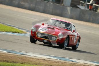 © Octane Photographic Ltd. 2012 Donington Historic Festival. Pre-63 GT, qualifying. Ferrari 250SWB - Clive Joy, Kilian Konig. Digital Ref : 0322cb1d9267