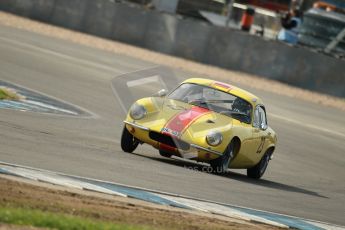 © Octane Photographic Ltd. 2012 Donington Historic Festival. Pre-63 GT, qualifying. Lotus Elite - Peter Stohrmann, Wolfgang Molitor. Digital Ref : 0322cb1d9276