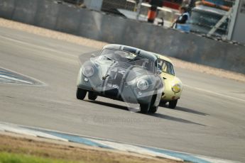 © Octane Photographic Ltd. 2012 Donington Historic Festival. Pre-63 GT, qualifying. Porsche 356 pre-A coupe, Maxted Page. Digital Ref : 0322cb1d9320