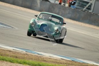 © Octane Photographic Ltd. 2012 Donington Historic Festival. Pre-63 GT, qualifying. Aston Martin DB2 - Glynn Allen. Digital Ref : 0322cb1d9327