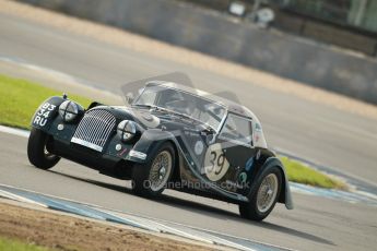 © Octane Photographic Ltd. 2012 Donington Historic Festival. Pre-63 GT, qualifying. Morgan+4 Supersports - John Emberson, Bill Wykeham. Digital Ref : 0322cb1d9332