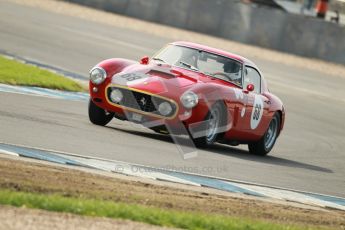 © Octane Photographic Ltd. 2012 Donington Historic Festival. Pre-63 GT, qualifying. Ferrari 250SWB - Clive Joy, Kilian Konig. Digital Ref : 0322cb1d9338