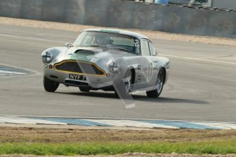 © Octane Photographic Ltd. 2012 Donington Historic Festival. Pre-63 GT, qualifying. Aston Martin DB4 - Nick Naismith. Digital Ref : 0322cb1d9388