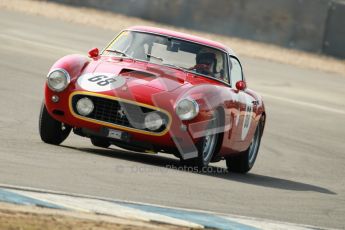 © Octane Photographic Ltd. 2012 Donington Historic Festival. Pre-63 GT, qualifying. Ferrari 250SWB - Clive Joy, Kilian Konig.  Digital Ref : 0322cb1d9488