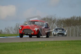 © Octane Photographic Ltd. 2012 Donington Historic Festival. Pre-63 GT, qualifying. AC Ace Bristol - Cussons. Digital Ref : 0322lw7d0198