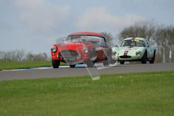 © Octane Photographic Ltd. 2012 Donington Historic Festival. Pre-63 GT, qualifying. AC Ace Bristol - Cussons. Digital Ref : 0322lw7d0280