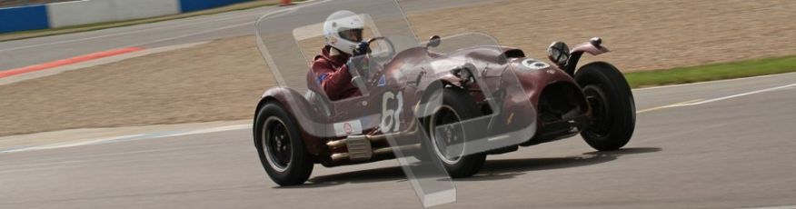 © Octane Photographic Ltd. 2012 Donington Historic Festival. RAC Woodcote Trophy for pre-56 sportscars, qualifying. Cooper Bristol T24/T25 - John ure/Nick Wigley. Digital Ref : 0316lw7d8393