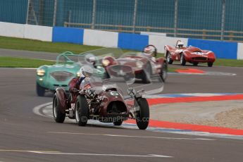© Octane Photographic Ltd. 2012 Donington Historic Festival. RAC Woodcote Trophy for pre-56 sportscars, qualifying. Cooper Bristol T24/T25 - John ure/Nick Wigley. Digital Ref : 0316lw7d8536