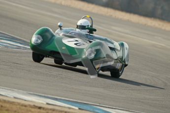© Octane Photographic Ltd. 2012 Donington Historic Festival. Stirling Moss Trophy for pre-61 sportscars, qualifying. Lotus 17 Prototype - Gabriel Kremer/Dion Kremer. Digital Ref : 0321cb1d9177