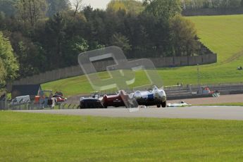 © Octane Photographic Ltd. 2012 Donington Historic Festival. Stirling Moss Trophy for pre-61 sportscars, qualifying. Digital Ref : 0321lw7d0107