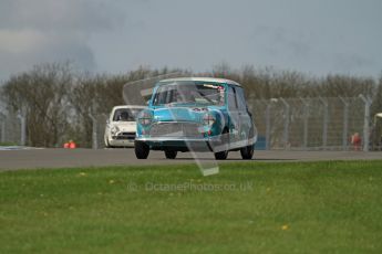 © Octane Photographic Ltd. 2012 Donington Historic Festival. U2TC. Austin Mini Cooper S - Edwin Solheim/Lars Kristian Ekorness. Digital Ref : 0323lw7d0338