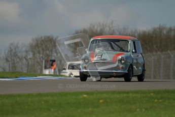 © Octane Photographic Ltd. 2012 Donington Historic Festival. U2TC. Morris Mini - Richard Parsons. Digital Ref : 0323lw7d0476