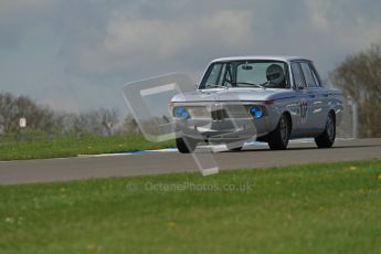 © Octane Photographic Ltd. 2012 Donington Historic Festival. U2TC. BMW 1800 Ti - Roger Cope, Jonathan Gomm. Digital Ref : 0323lw7d0497