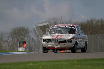 © Octane Photographic Ltd. 2012 Donington Historic Festival. U2TC. BMW 1800 TiSa - Richard Shaw, Jackie Oliver. Digital Ref : 0323lw7d0564