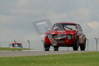 © Octane Photographic Ltd. 2012 Donington Historic Festival. U2TC. Alfa Romeo Giulia Sprint GTA - Paul Halford. Digital Ref : 0323lw7d0762