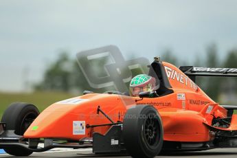 © Octane Photographic Ltd. 2012. Donington Park - General Test Day. Formula Renault BARC - Seb Morris - Fortec Motorsports. Tuesday 12th June 2012. Digital Ref : 0365lw1d1574