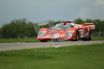 © Octane Photographic Ltd. 2012. Donington Park - General Test Day. Tuesday 12th June 2012. Ex Giunti/Ickx Ferrari 512S. Digital Ref : 0365lw1d2244