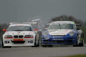 © Octane Photographic Ltd. Donington Park - General Test - 19th April 2012. Peter Smallwood, Porsche GT3 Cup Challenge. Digital ref : 0297lw1d0586