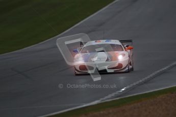 © Octane Photographic Ltd. Donington Park - General Test - 19th April 2012. Richard Bramham/Phil Andrews, Ferrari 430 Challenge, Britcar MSA British Endurance Championship. Digital ref : 0297lw1d8816