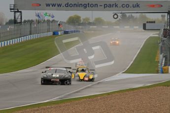 © Octane Photographic Ltd. Donington Park - General Test - 19th April 2012. Paul Bailey/Andy Schutz, Ferrari 430, SB Race Engineering ltd, Britcar MSA Endurance Championship and Andy Cummings, Radical SR3RS, Radical Masters Euroseries. . Digital ref : 0297lw7d5245