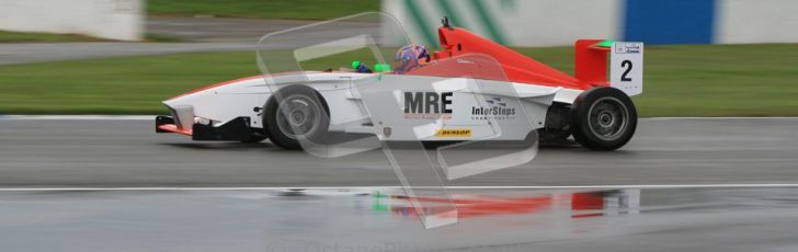 © Octane Photographic Ltd. Donington Park - General Test - 19th April 2012. Cameron Twynham, Mygale FB02, Fortec, BARC Intersteps championship. Digital ref : 0297lw7d5314