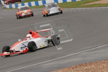 © Octane Photographic Ltd. Donington Park - General Test - 19th April 2012. Matteo Ferrer, Mygale FB02, Fortec, BARC Intersteps championship. Digital ref : 0297lw7d5717