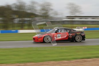 © Octane Photographic Ltd. Donington Park - General Test - 19th April 2012. Lotus Evora, Richard Adams/David Green/Martin Byford, Britcar MSA Endurance Championship. Digital ref : 0297lw7d5833