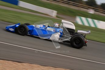 © Octane Photographic Ltd. Donington Park un-silenced general test day, 26th April 2012. Matra MS120 - Historic F1 Championship - Rob Hall. Digital Ref : 0301lw7d0215