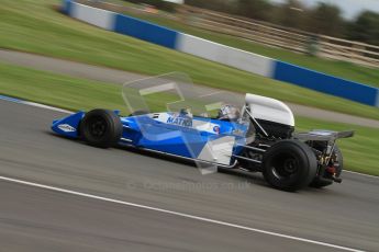 © Octane Photographic Ltd. Donington Park un-silenced general test day, 26th April 2012. Matra MS120 - Historic F1 Championship - Rob Hall. Digital Ref : 0301lw7d0255