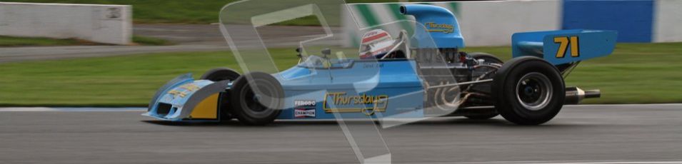 © Octane Photographic Ltd. Donington Park un-silenced general test day, 26th April 2012. Simon Taylor, Ex-Derek Bell Chevron B24 F5000. Digital Ref : 0301lw7d7585