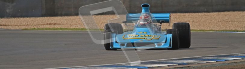 © Octane Photographic Ltd. Donington Park un-silenced general test day, 26th April 2012. Simon Taylor, Ex-Derek Bell Chevron B24 F5000Digital Ref : 0301lw7d8174