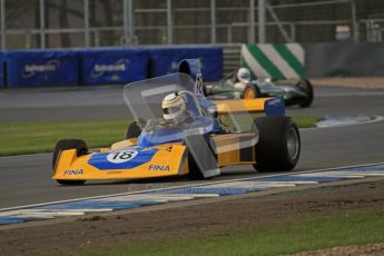 © Octane Photographic Ltd. Donington Park un-silenced general test day, 26th April 2012. Bob Berridge, Ex-John Watson, Surtees TS16, Master Grand Prix, Historic F1. Digital Ref : 0301lw7d8212