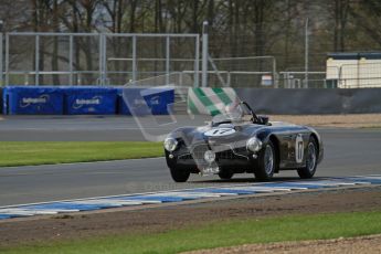© Octane Photographic Ltd. Donington Park un-silenced general test day, 26th April 2012. Aston Martin DB3. Digital Ref : 0301lw7d8245