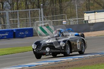 © Octane Photographic Ltd. Donington Park un-silenced general test day, 26th April 2012. Aston Martin DB3. Digital Ref : 0301lw7d8334