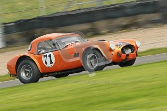 © Octane Photographic Ltd. Donington Park un-silenced general test day, 26th April 2012. Ingram/Chiles/Chiles Jr, AC Cobra. Digital Ref : 0301cb1d3051