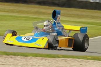© Octane Photographic Ltd. Donington Park un-silenced general test day, 26th April 2012. Bob Berridge, Ex-John Watson, Surtees TS16, Master Grand Prix, Historic F1. Digital Ref : 0301cb1d3390